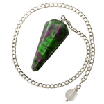 Ruby Zoisite Pendulum