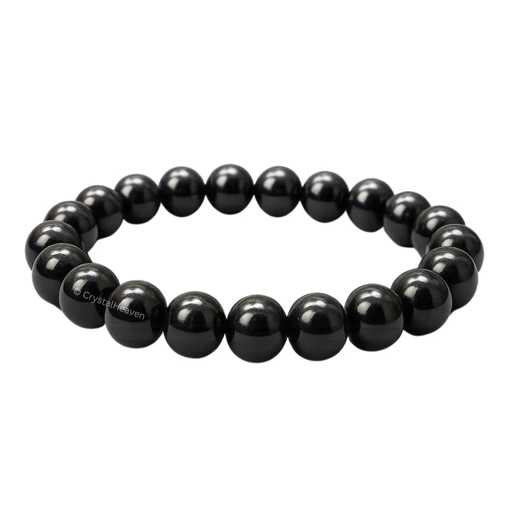Black Obsidian Bracelet (Elastic)