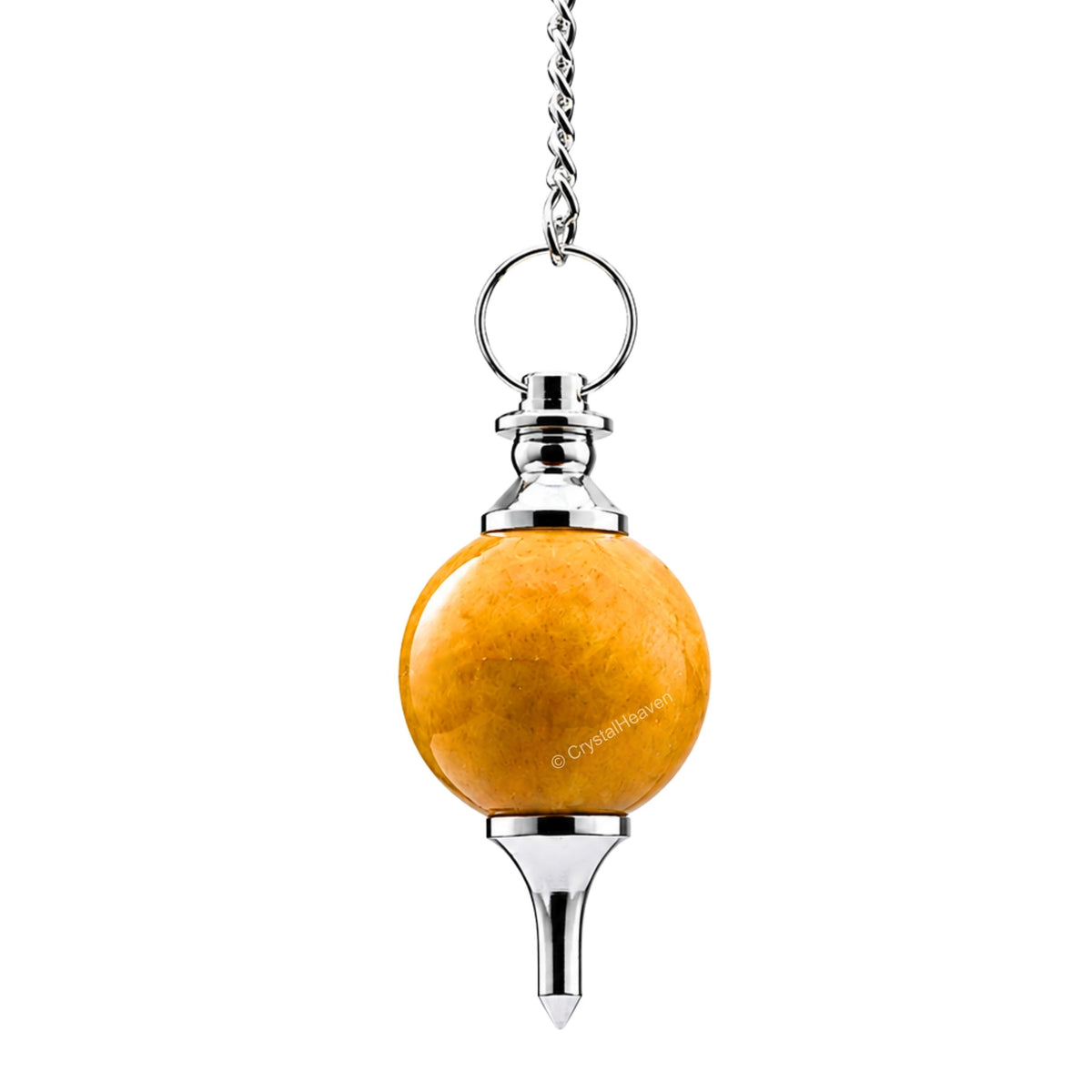 Yellow Jasper Ball Pendulum