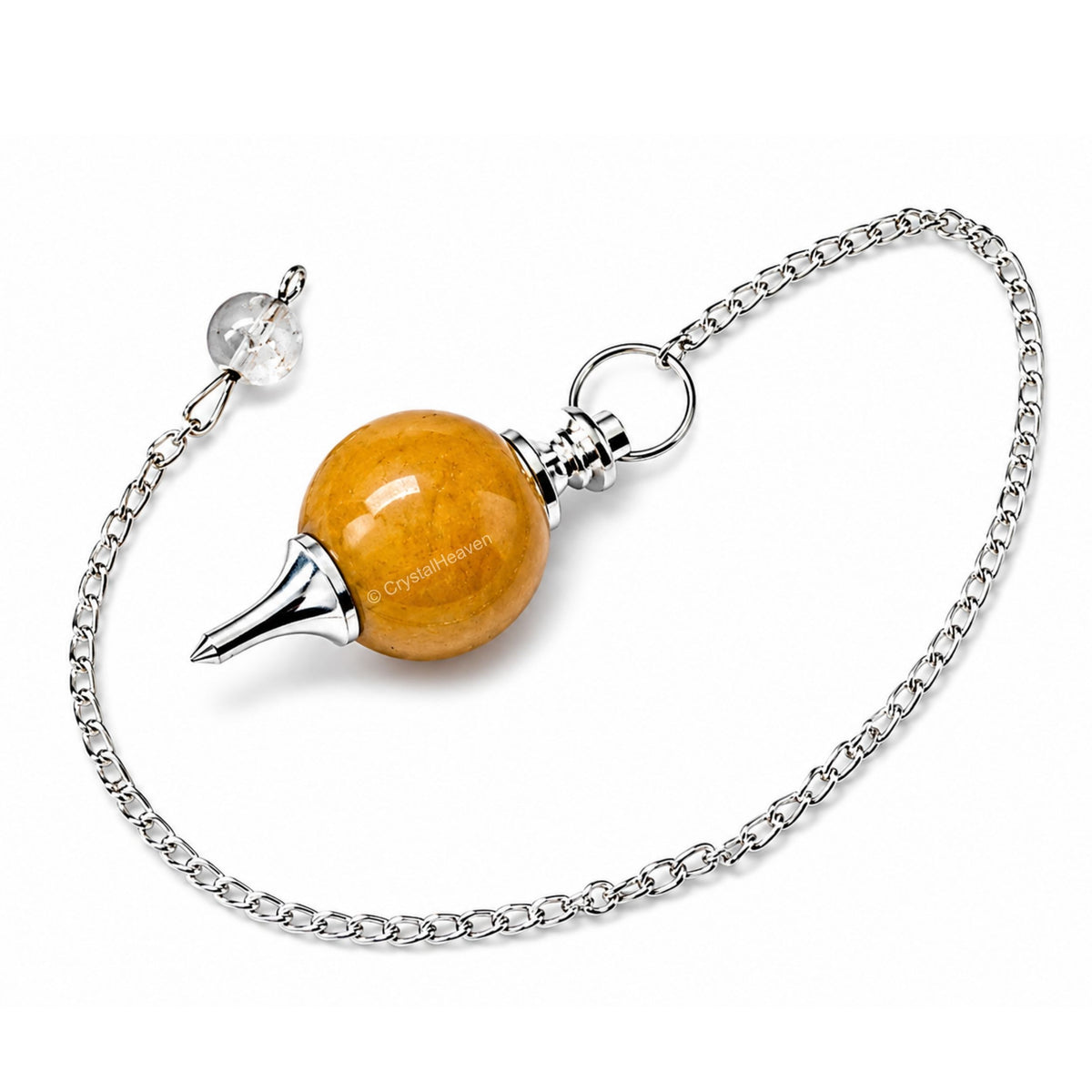 Yellow Jasper Ball Pendulum