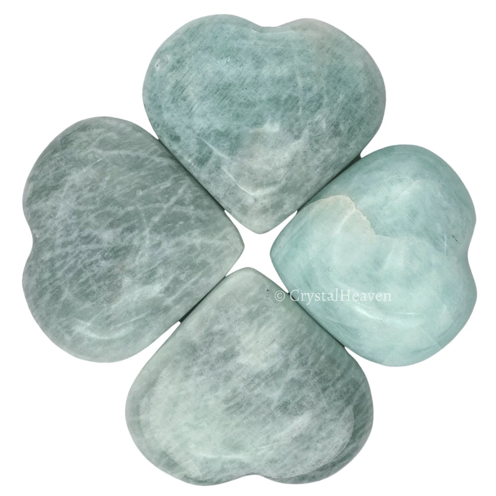 Amazonite Heart