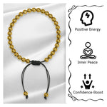 Golden Hematite Anklet (Without Knot)
