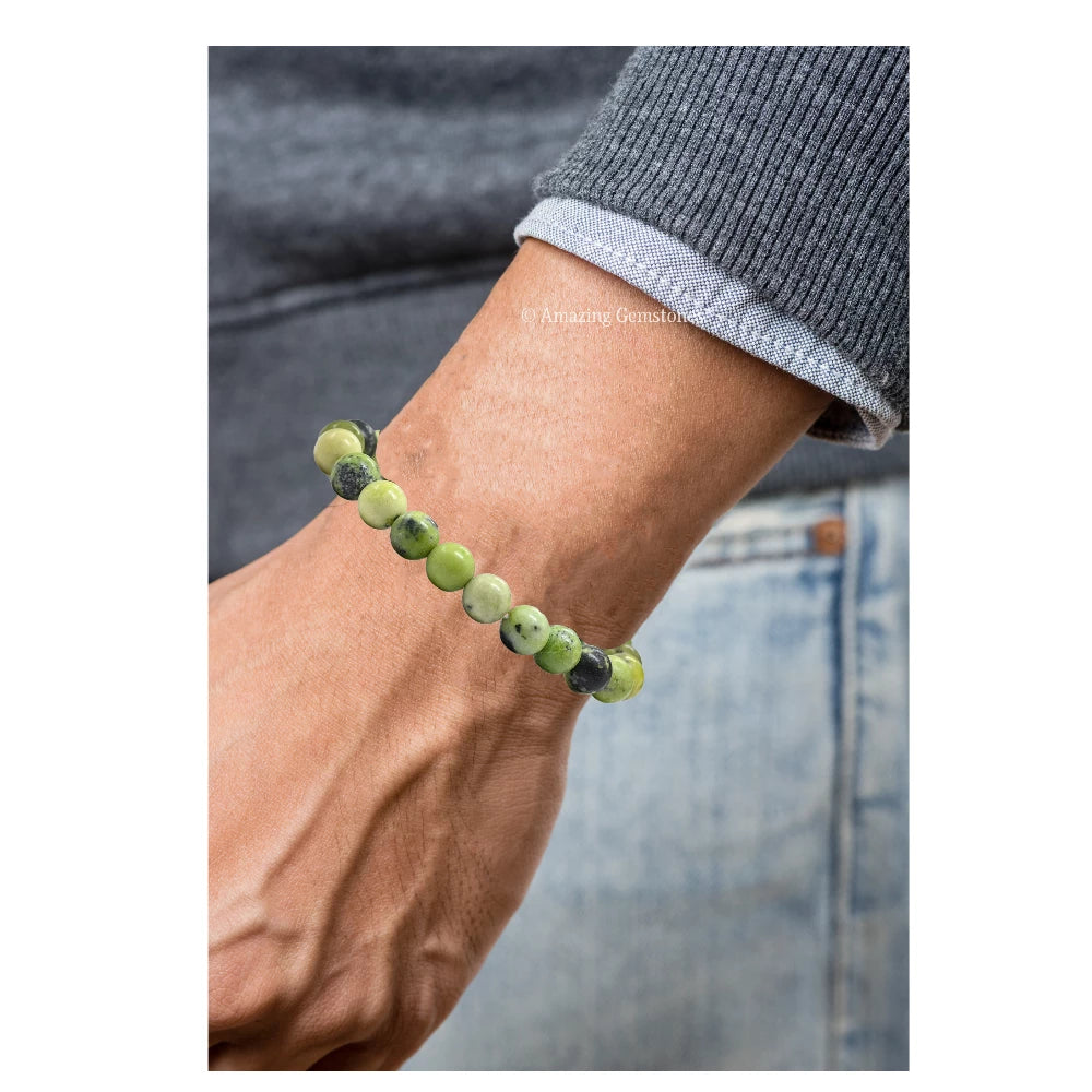 Chrysoprase Crystal Bracelet (Stretchable)