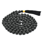 Lava Stone Japa Mala (Hand Knotted)