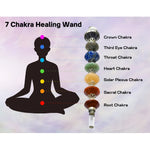 7 Chakra Crystal Cone Healing Stick