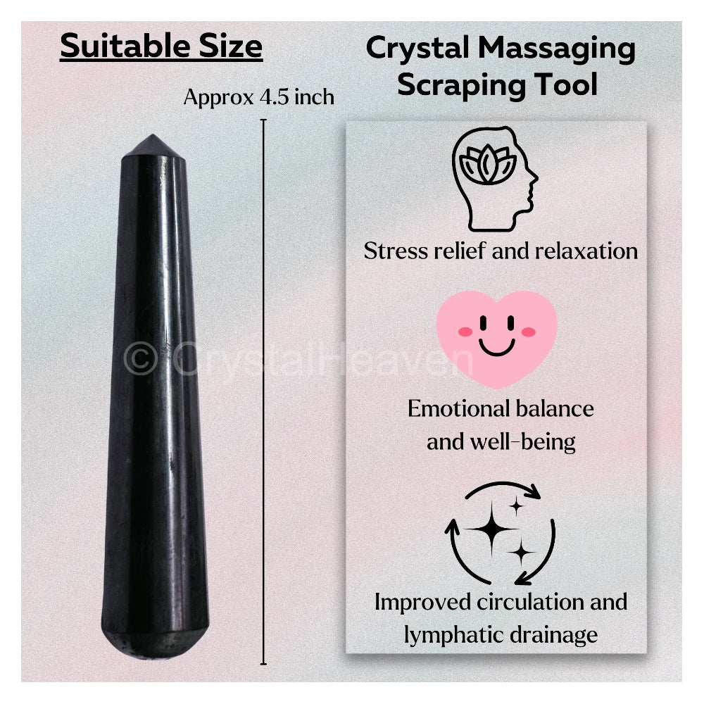 Shungite Wand (Pointed)