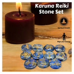 Lapis Lazuli Karuna Reiki Stone - Set of 11
