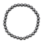 Silver Hematite Healing Crystal Bracelets - 6mm Beads