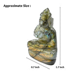Labradorite Buddha Statue