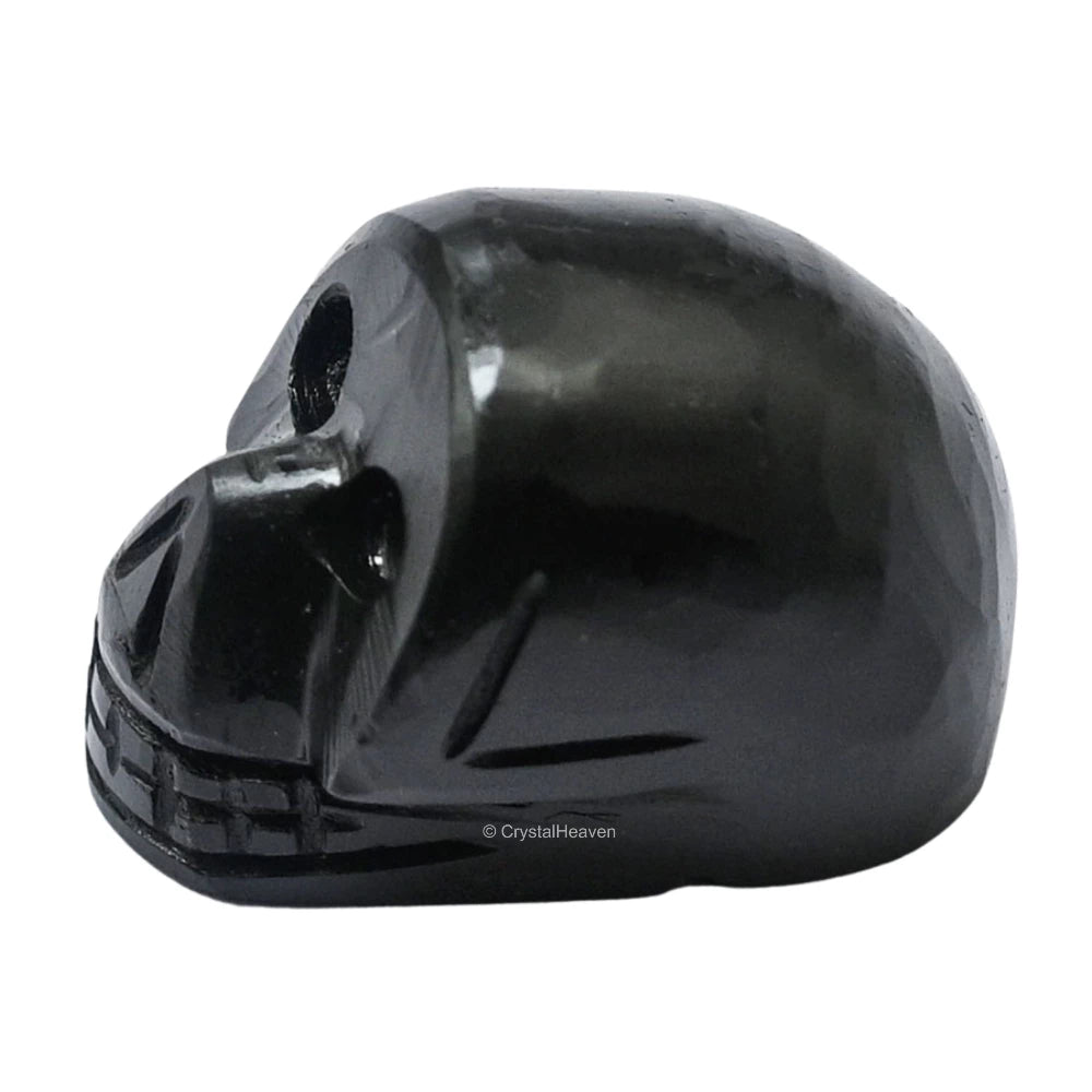 Shungite Skull