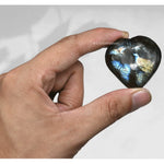 Labradorite Heart