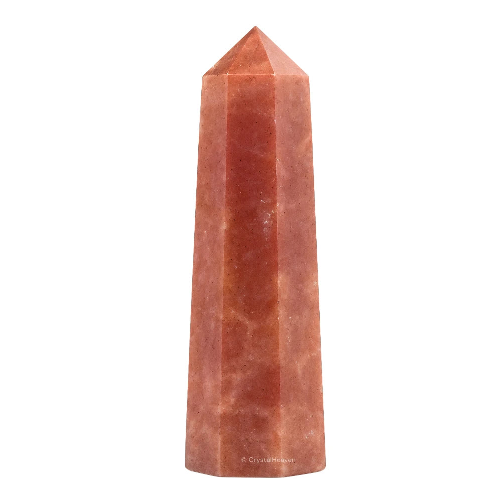 Strawberry Quartz Tower (3" to 4" inch)