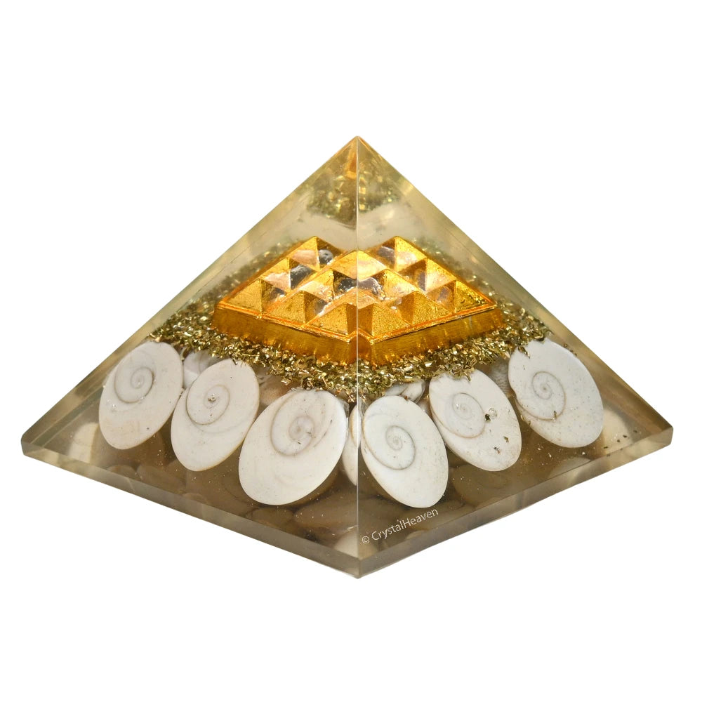 Gomati Chakra Pyramid - 9 Pyramid Plate