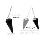 Black Obsidian Pendulum