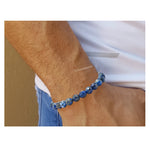 Lapis Lazuli Bracelet (Faceted-Adjustable)