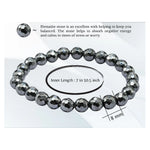 Hematite Bracelet (Faceted-Stretchable)