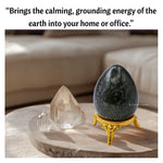 Indigo Gabbro Crystal Egg Stone