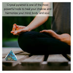 Chrysocolla Pyramid (1 Inch)