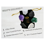 House Protection Raw Crystals Set