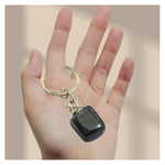 Blue Aventurine Crystal Keychain (Tumbled)