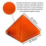 Carnelian Pyramid (1 Inch)