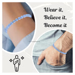 Aquamarine Healing Crystal Bracelets - 6mm Beads