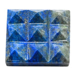 Lapis Lazuli 9 Pyramid Plate