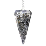 Larvikite Crystal Orgone Pendulum