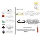 Leo Healing Crystals and Stones Premium Set