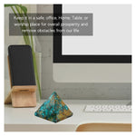 Chrysocolla Pyramid (2 Inch)