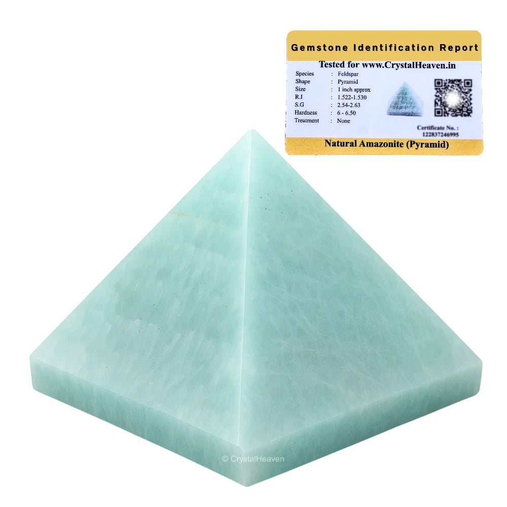 Amazonite Pyramid (1 Inch)