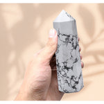 Large Howlite Tower