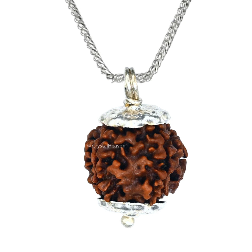 4 Mukhi Rudraksha Pendant (Silver)