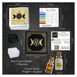 Spell Jars Kit for Witchcraft Supplies - Premium Set of 11