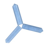 Angelite Pencil Points (Set of 10)