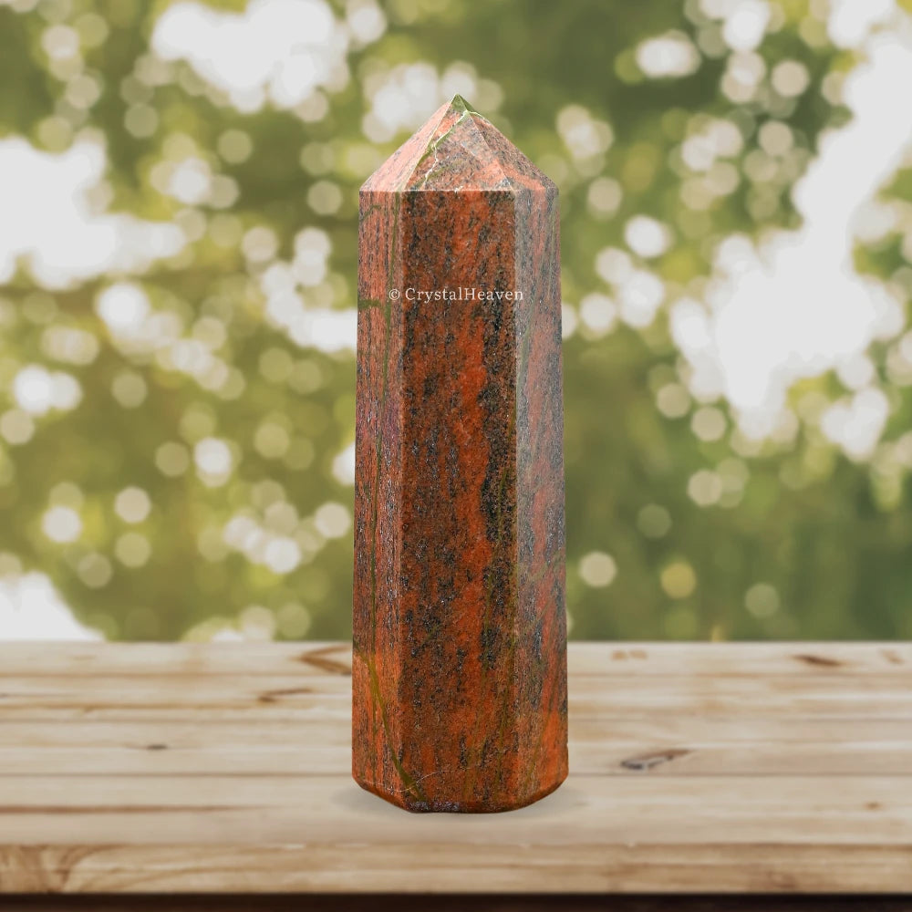 Large Unakite Tower