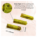 Green Opal Pencil Points (Set of 50)