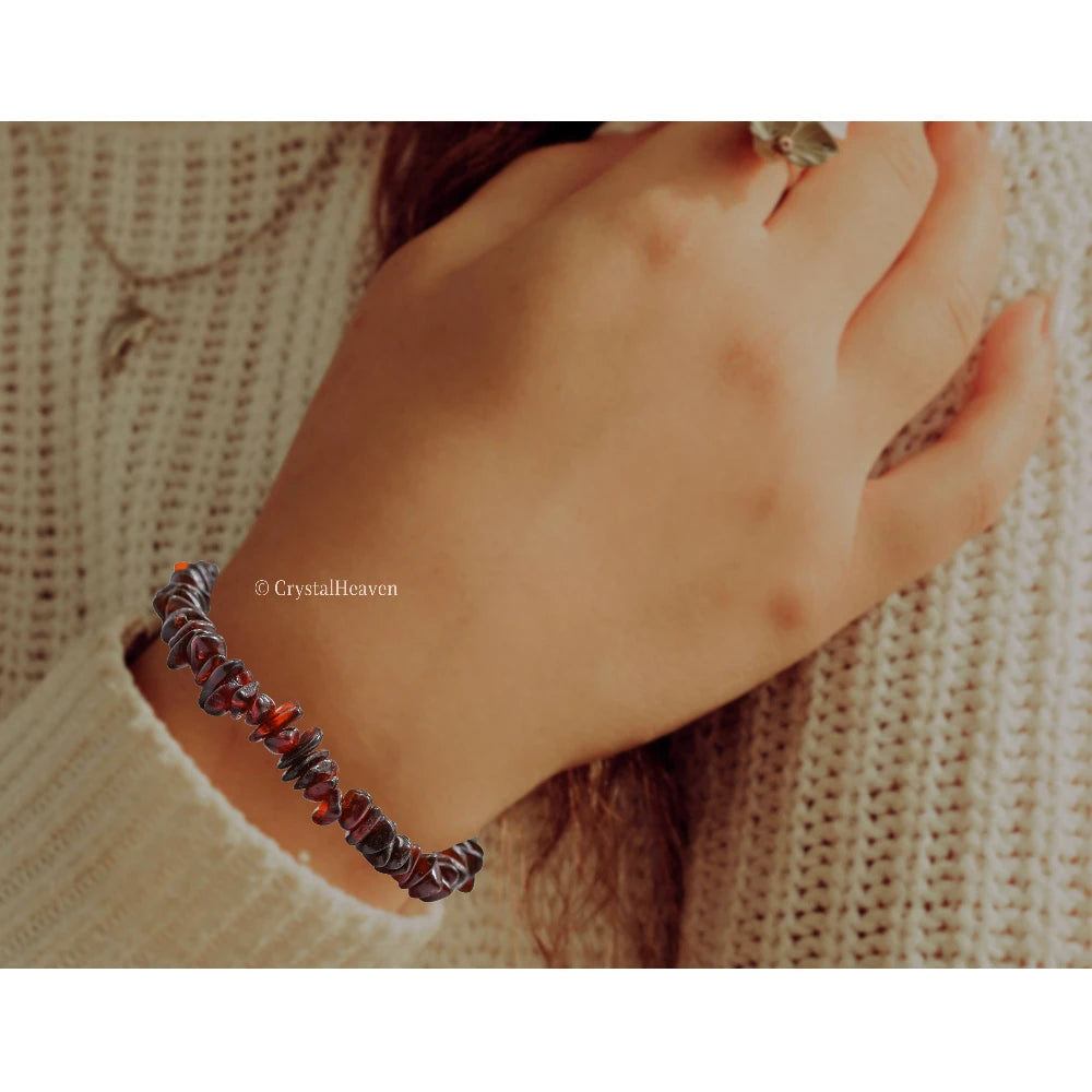 Amber Chips Bracelet