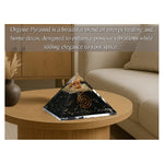 Black Tourmaline Orgone Pyramid (Copper Coil)