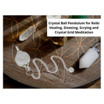 Clear Quartz Ball Pendulum
