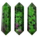 Ruby Zoisite Pencil Points (Double Terminated) (Set of 3)