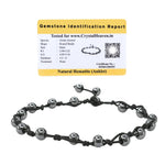 Hematite Anklet (Hand Knotted)