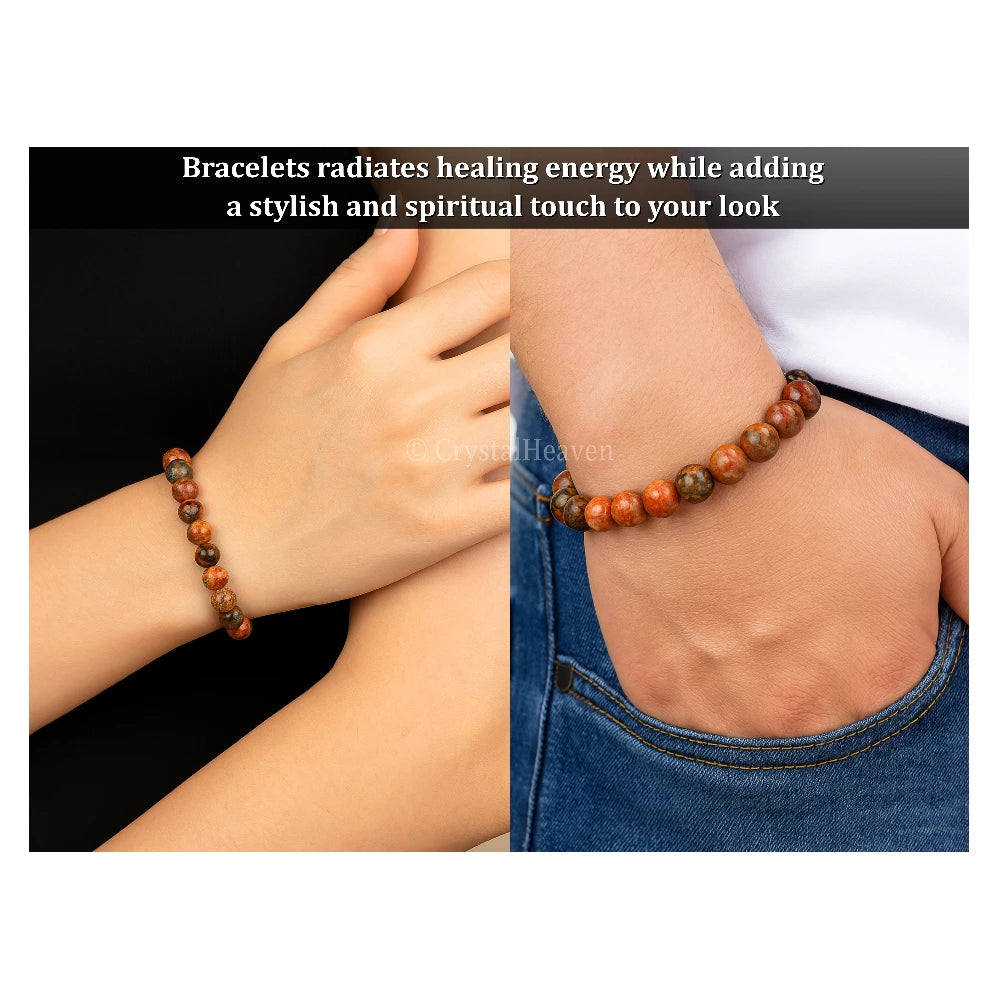 Leopard Jasper Bracelet (Elastic)