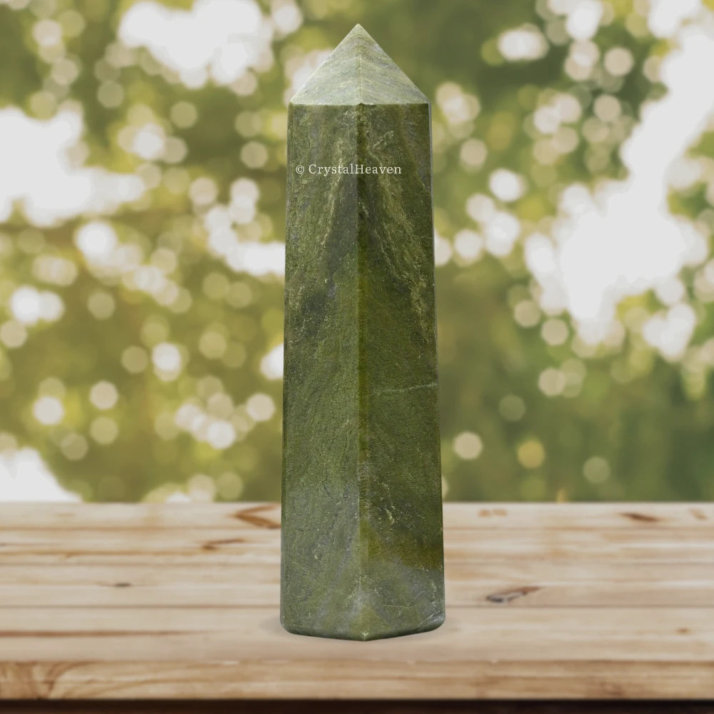 Large Vesuvianite Crystal Tower