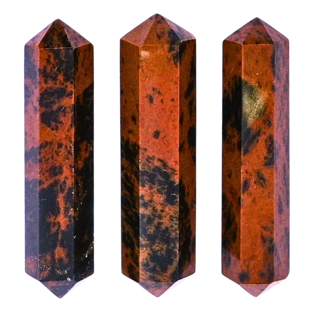 Mahogany Obsidian Pencil Points (Double Terminated) (Set of 3)