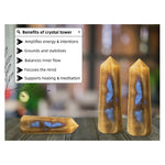 Sun Moonstone Crystal Tower (3" to 4" inch)