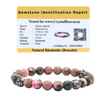 Rhodonite Bracelet (Faceted-Stretchable)