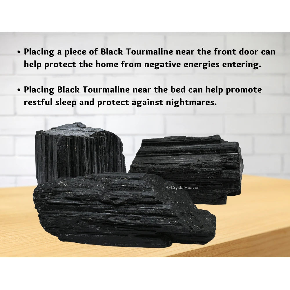 Raw Black Tourmaline (750-1000 Gram)