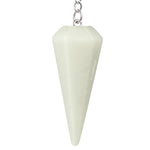 Snow White Quartz Pendulum