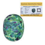 Ruby Fuchsite Palm Stone